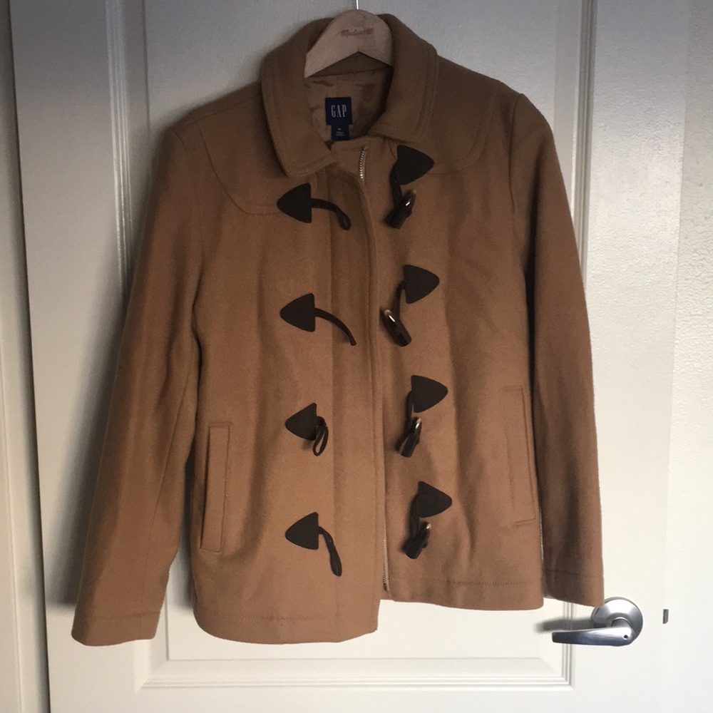 Gap tan wool jacket